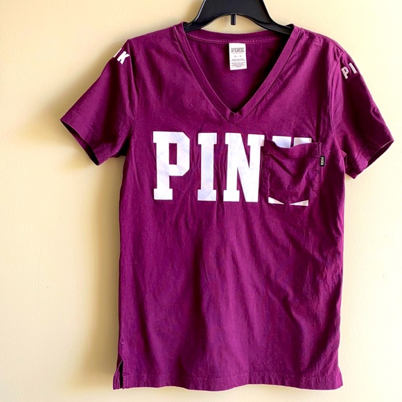PINK Victoria's Secret Tops - Pink Victoria Secret T-Shirt. Size XS